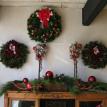 Permanent Christmas wreaths